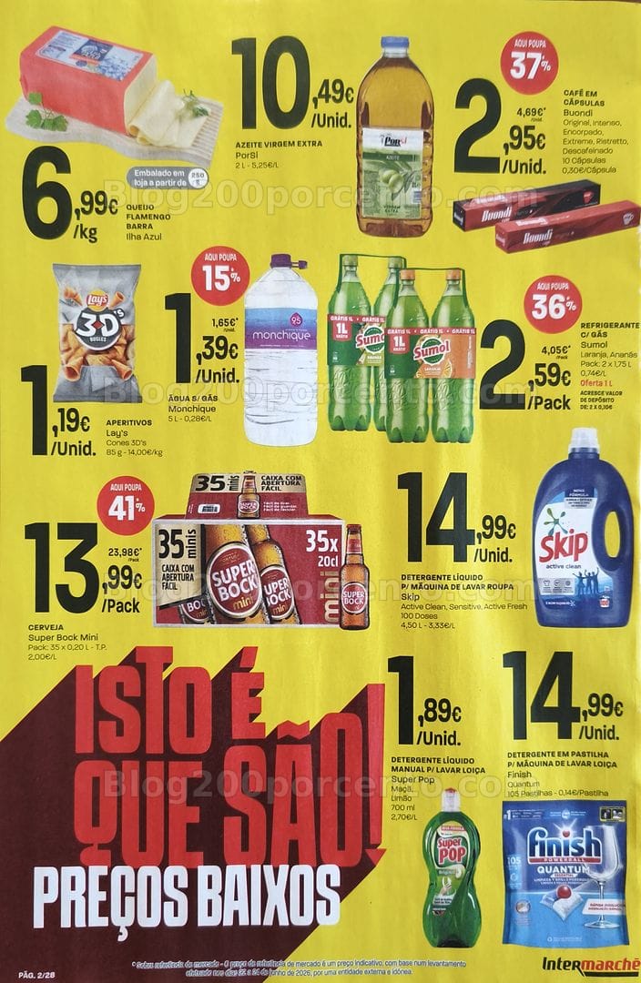 Antevisão Folheto INTERMARCHÉ Contact Promoções de 30 julho a 5 agosto
